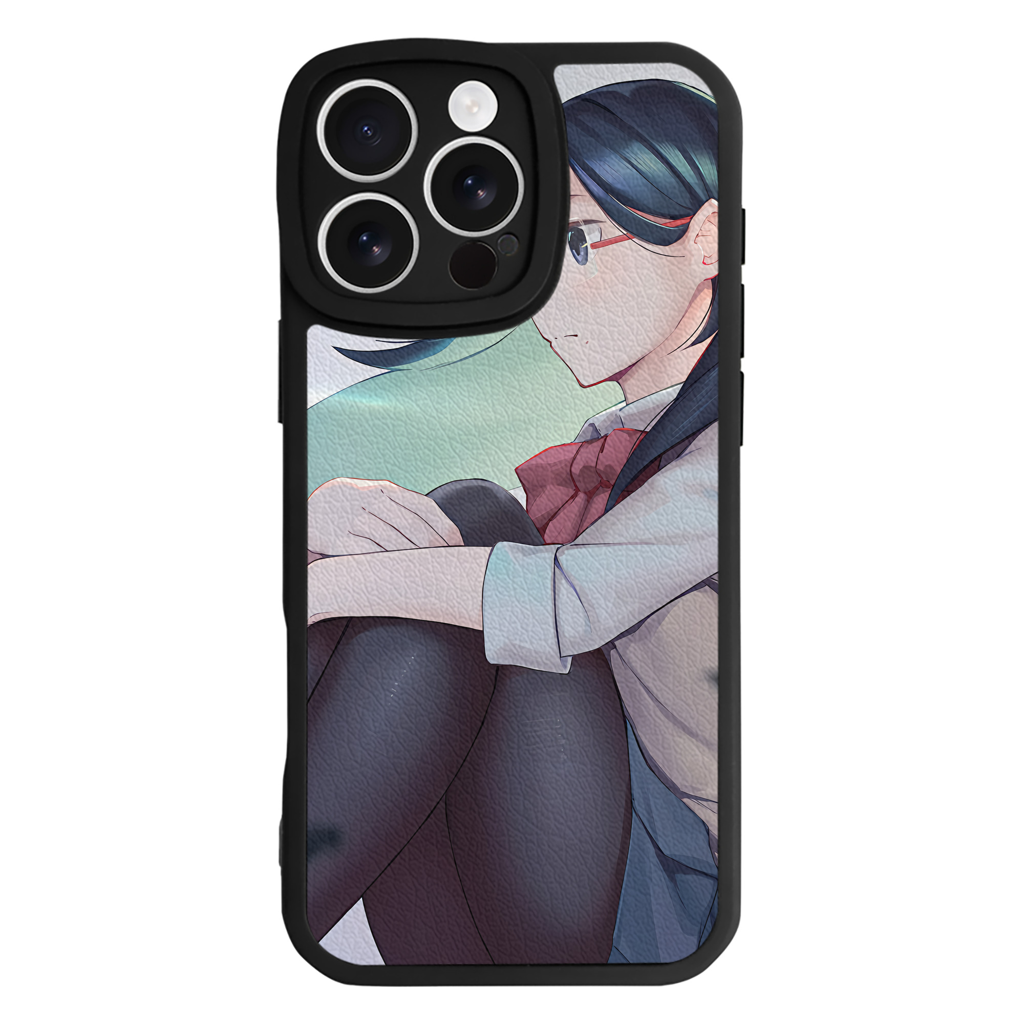 （画像用） ハイキュー!! Haikyu!! 【iPhone 16シリーズ対応】シリコンスマホケース（レザー調） 材質：シリコン
